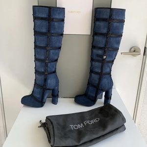Tom Ford Denim Boots